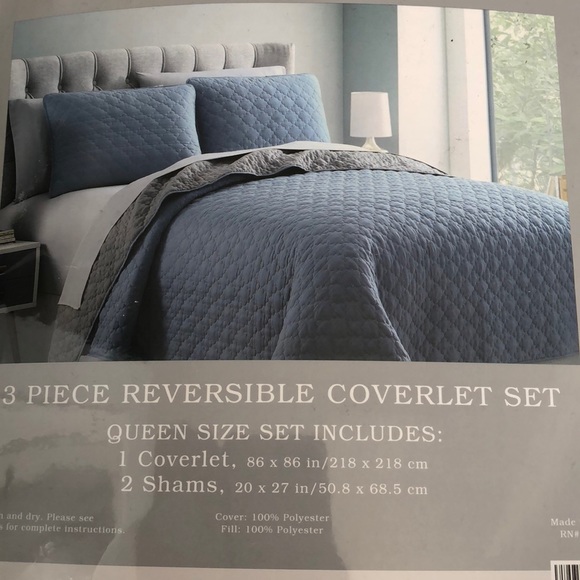 Reversible Coverlet Set - Picture 6 of 6